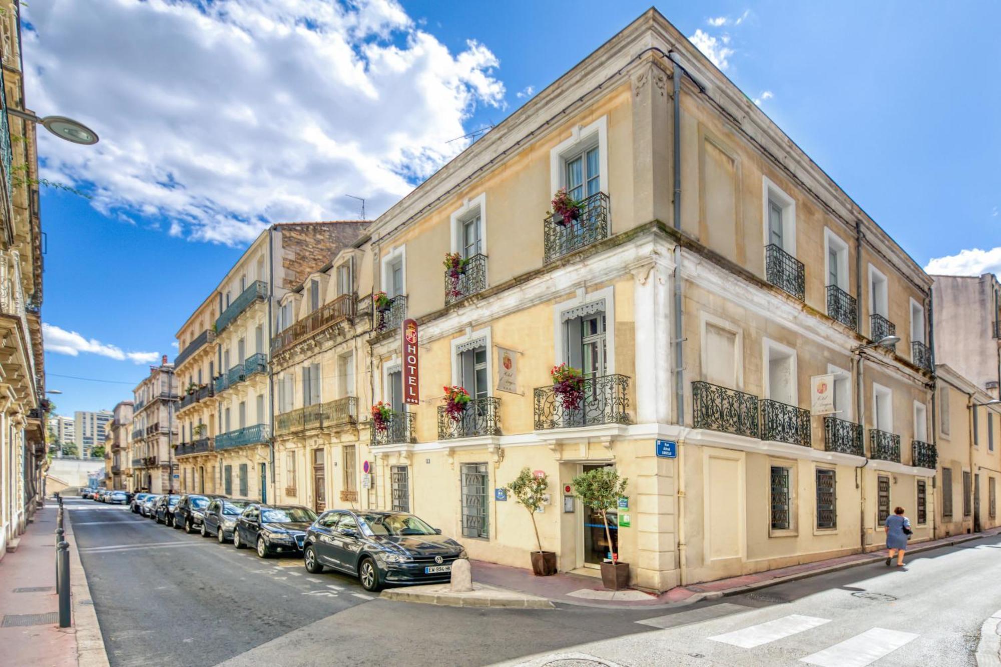 Hotel D'Aragon - Place De La Comedie Montpellier Exteriér fotografie